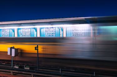 Print of Expressionism Train Photography by Daniel Freed