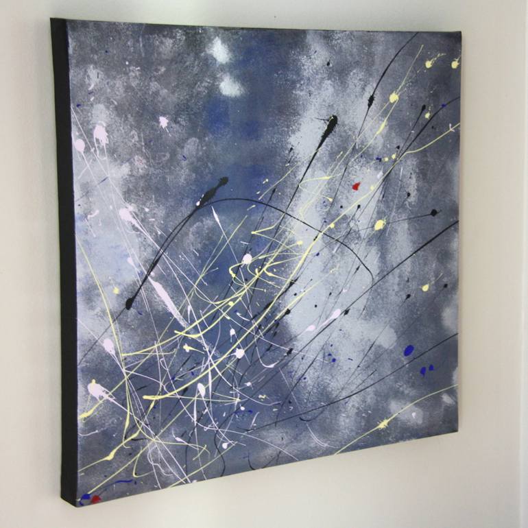 Original Modern Abstract Painting by Fiona Demertzidis