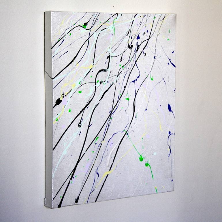 Original Abstract Painting by Fiona Demertzidis
