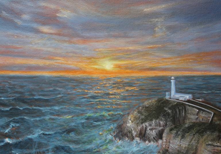 Original Other Seascape Painting by Jenny Amelia Jones