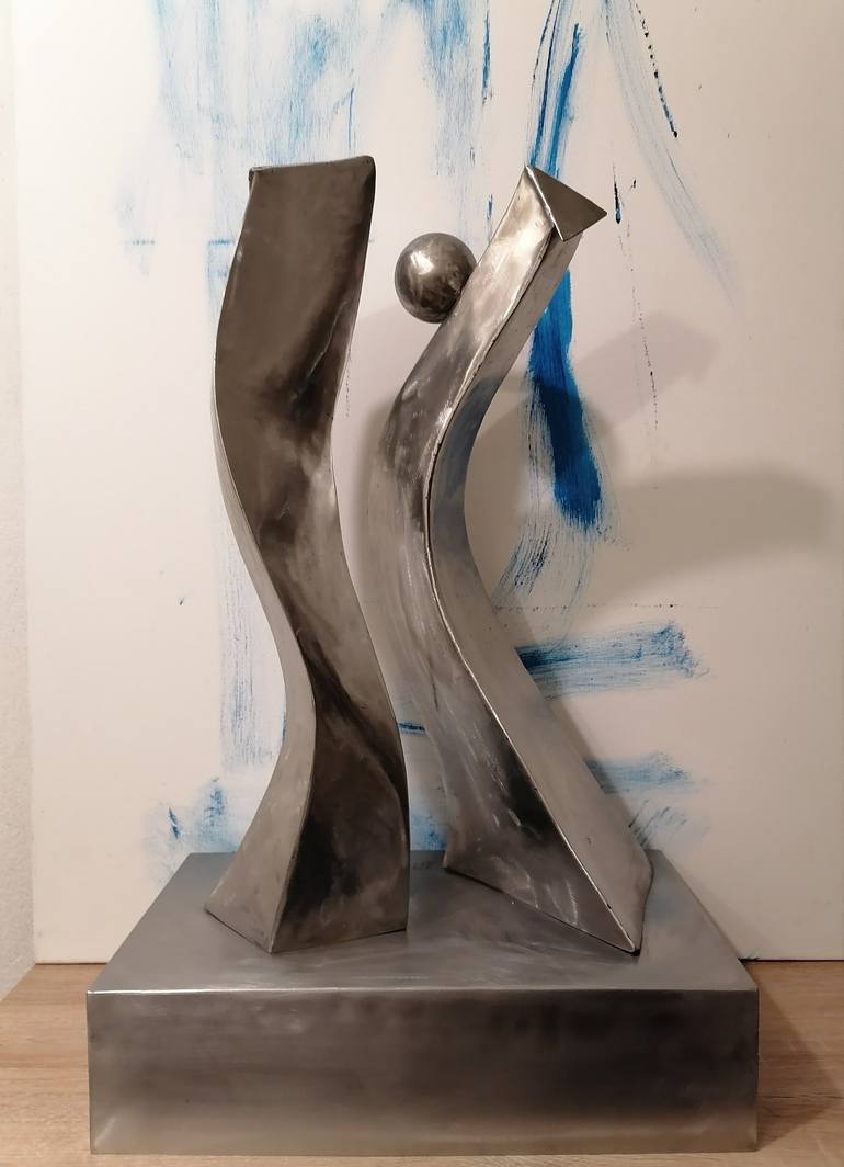 Original Abstract Sculpture by Zdravko Jovic