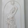 I like to practice bas-relief, and this work is one of my favorites. I get inspiration in a beautiful female body movement.
Materials: This original artwork I was cast in gypsum reinforced iron, 2017.