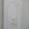 I like to practice bas-relief, and this work is one of my favorites. I get inspiration in a beautiful female body movement.
Materials: This original artwork I was cast in gypsum reinforced iron, 2017.
