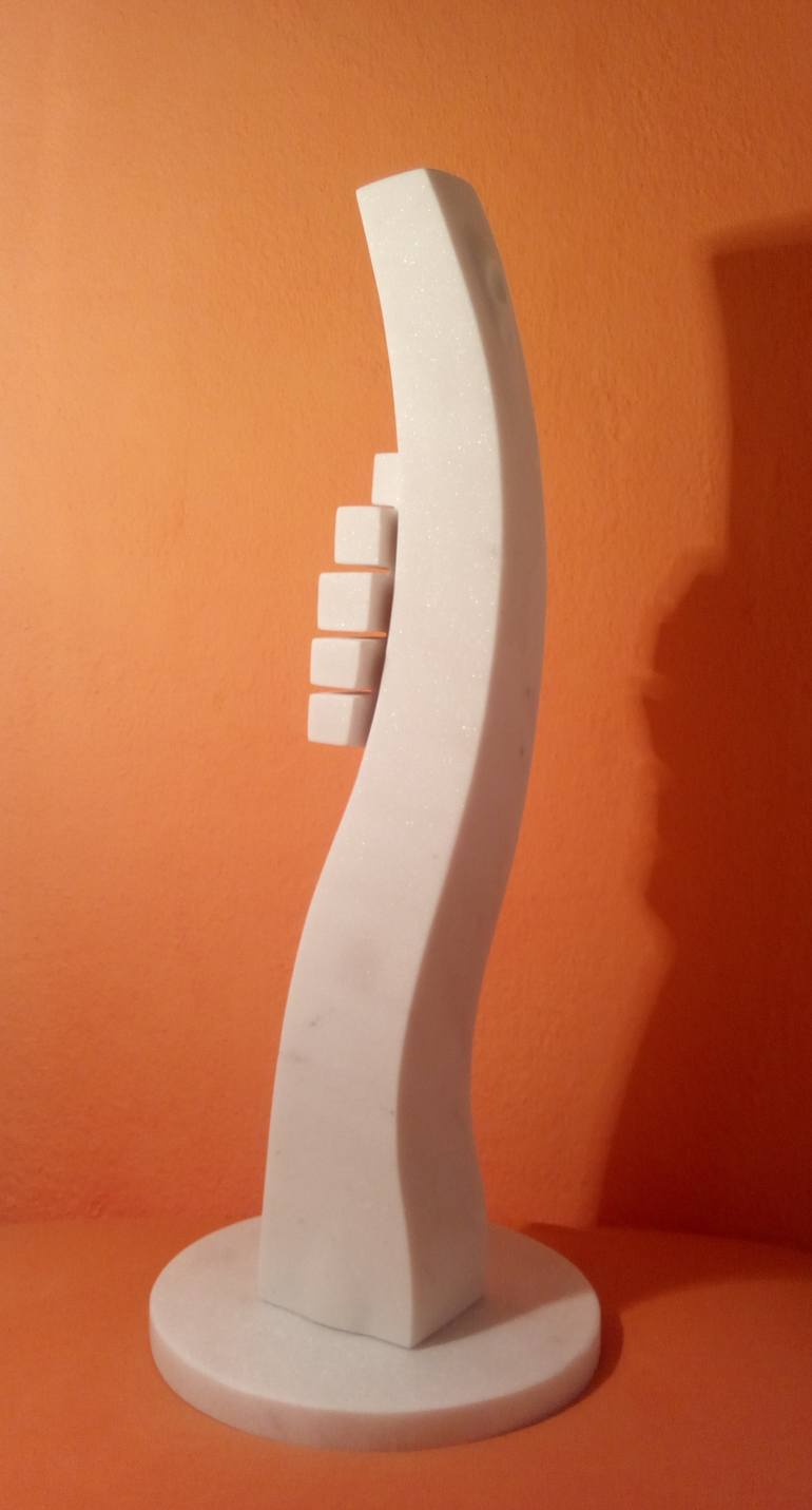 Original Modernism Abstract Sculpture by Zdravko Jovic
