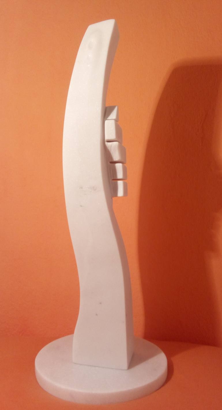 Original Modernism Abstract Sculpture by Zdravko Jovic