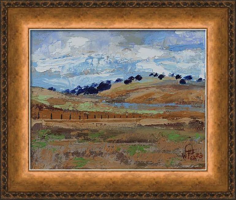 Original Landscape Painting by WALTER FAHMY