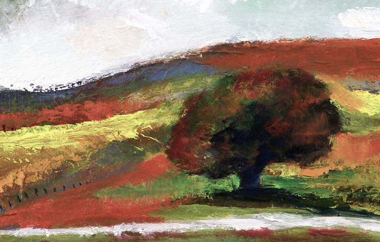 Original Landscape Painting by WALTER FAHMY