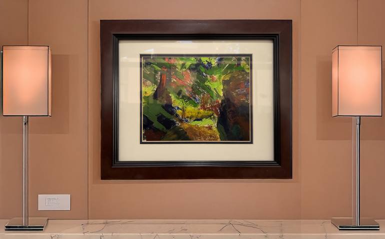 Original Contemporary Landscape Painting by WALTER FAHMY