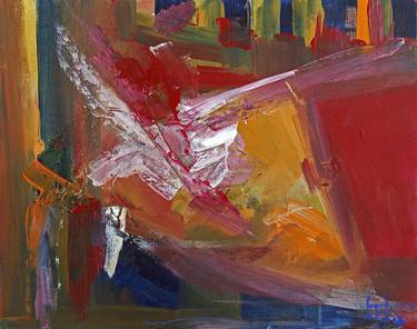 Original Abstract Paintings by WALTER FAHMY