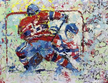 Original Sports Paintings by WALTER FAHMY