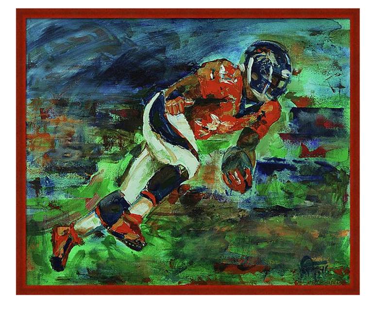 Original Sports Painting by WALTER FAHMY