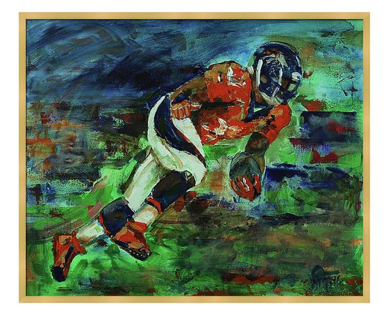 Original Sports Painting by WALTER FAHMY