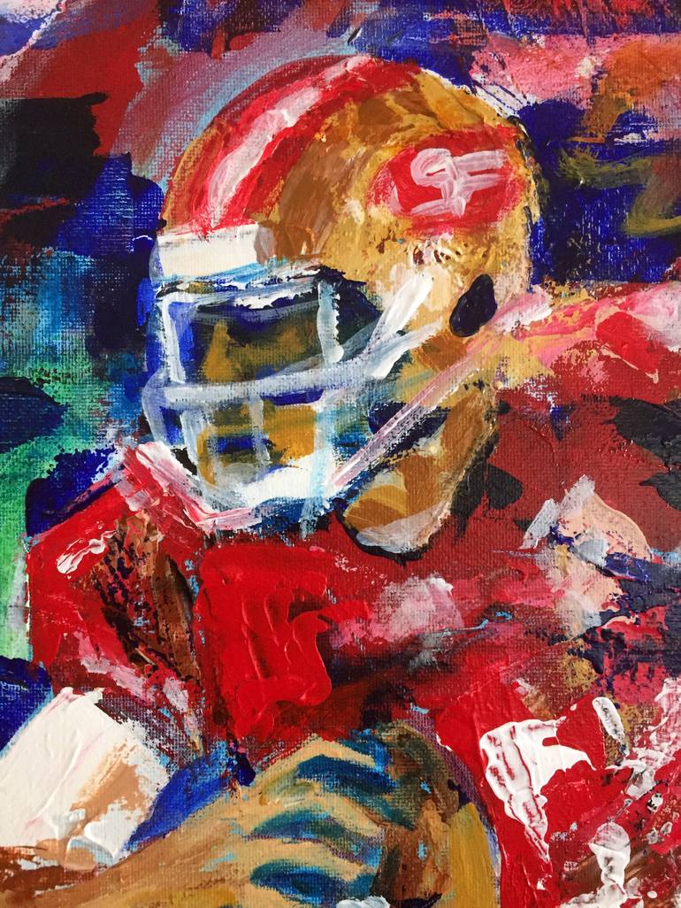 Original Expressionism Sports Painting by WALTER FAHMY