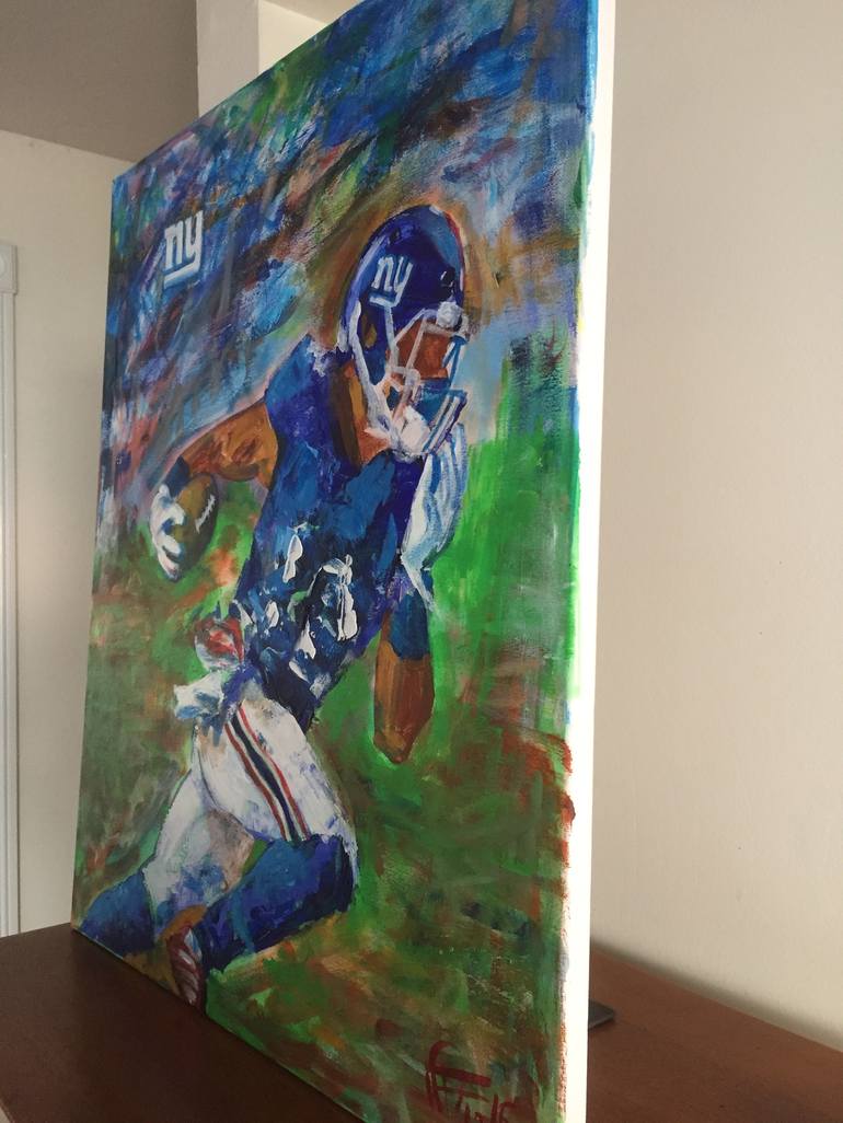 Original Sports Painting by WALTER FAHMY