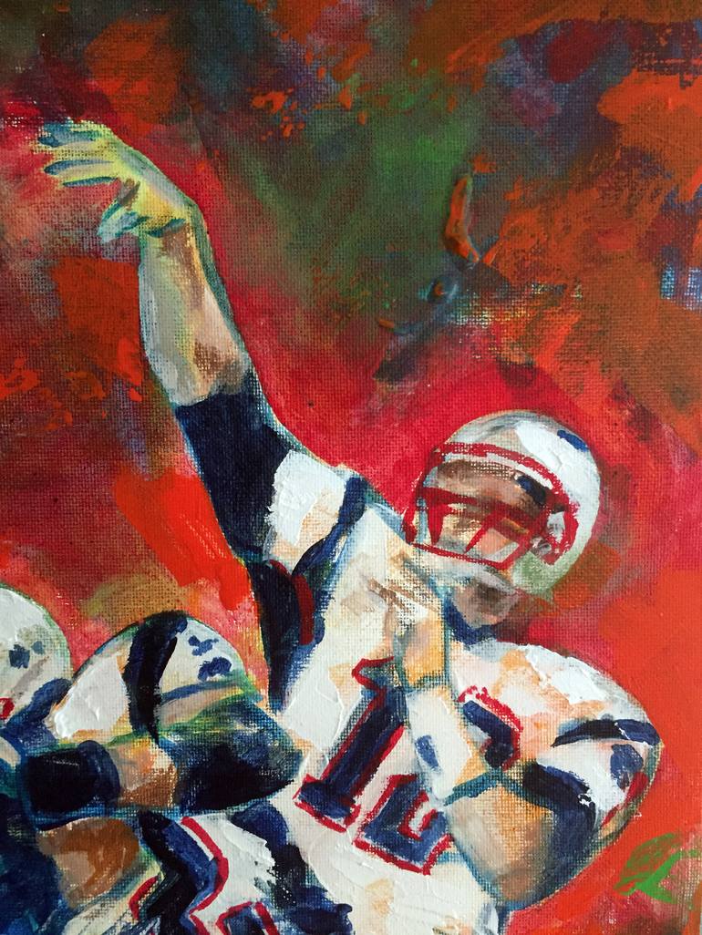 Original Sports Painting by WALTER FAHMY