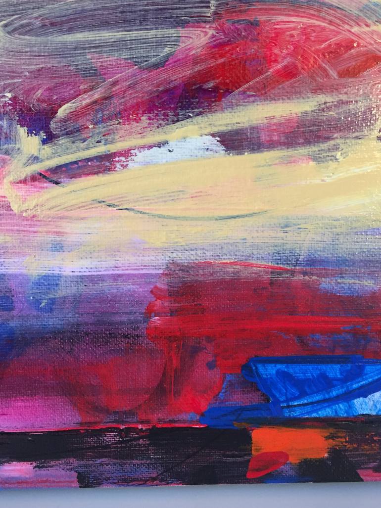 Original Fine Art Abstract Collage by Walter Fahmy