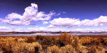 GOLD AND BLUE - MONO LAKE AUTUMN SCENE - Limited Edition of 5 thumb