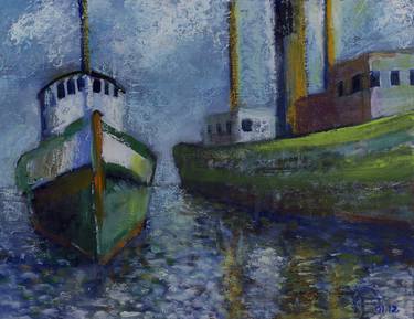 DOCKED, RETIRED, RESTORED (ART PRINT ON CANVAS) - Limited Edition of 5 thumb