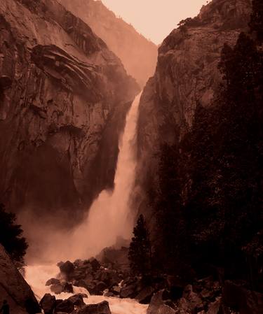 YOSEMITE LOWER FALLS (Sepia) - Limited Edition of 5 thumb