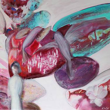Original Modern Abstract Painting by Eva Sol