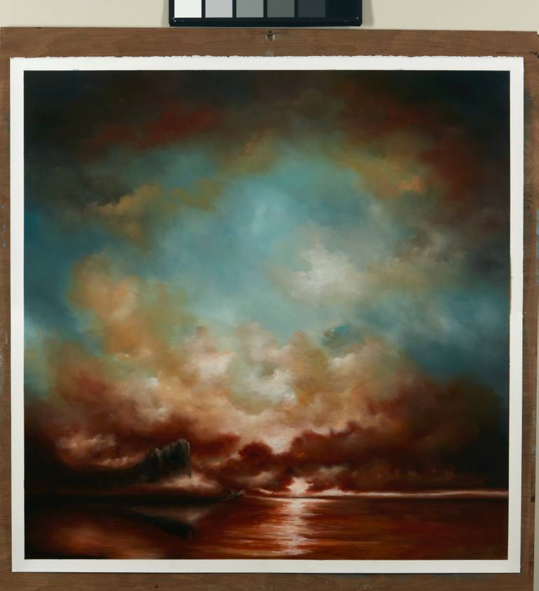 Original Expressionism Landscape Painting by Rolf Marriott