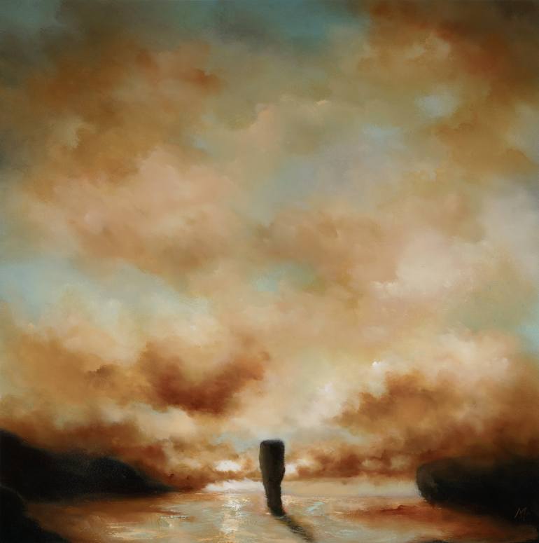 Print of Abstract Expressionism Landscape Paintings by Rolf Marriott