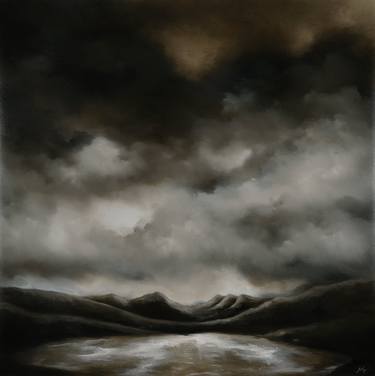 Original Abstract Expressionism Landscape Paintings by Rolf Marriott