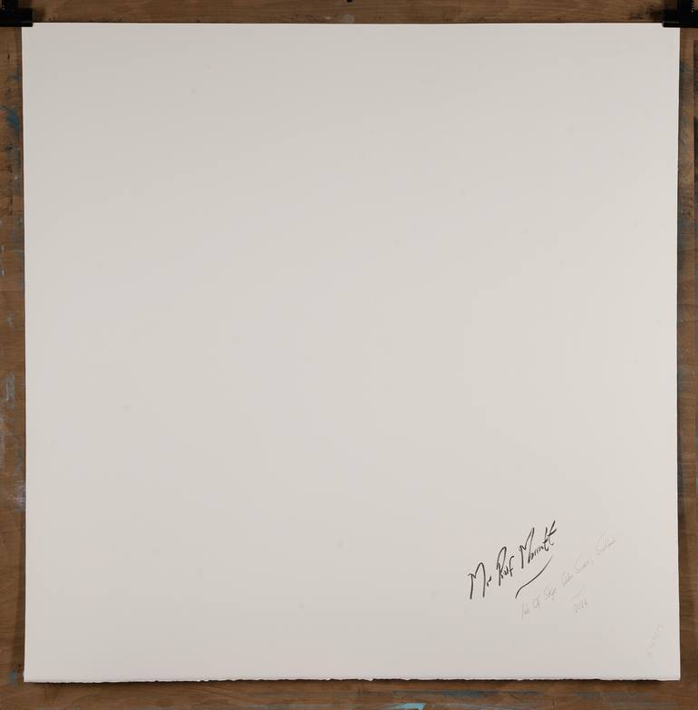 Original Abstract Expressionism Landscape Painting by Rolf Marriott