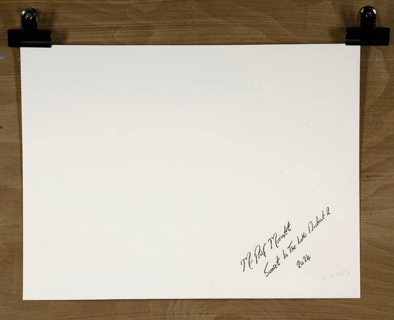 Original Abstract Expressionism Landscape Painting by Rolf Marriott