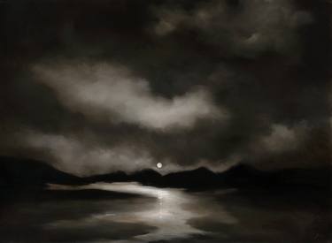 Original Abstract Expressionism Landscape Paintings by Rolf Marriott