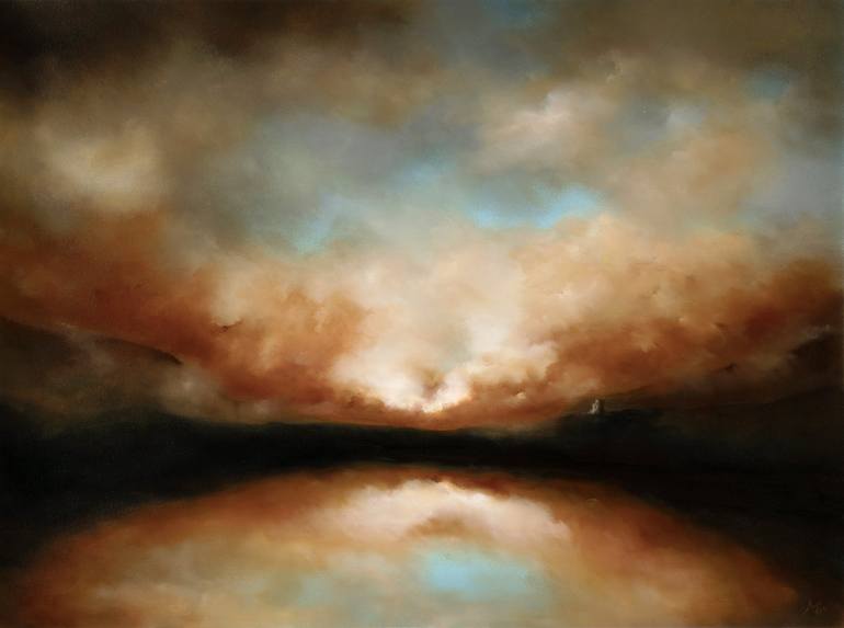 Print of Abstract Expressionism Landscape Paintings by Rolf Marriott