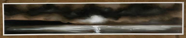 Original Abstract Expressionism Landscape Painting by Rolf Marriott