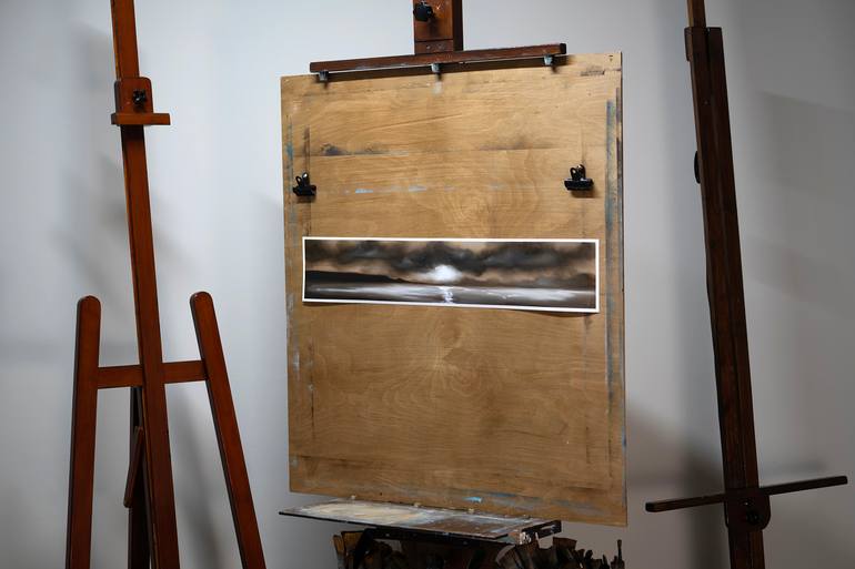 Original Abstract Expressionism Landscape Painting by Rolf Marriott