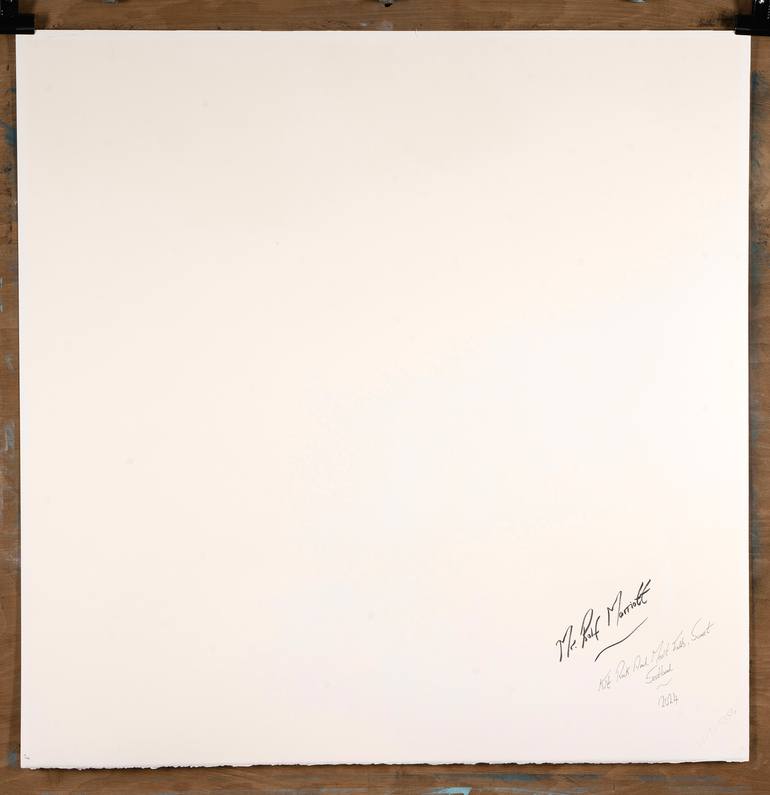 Original Abstract Expressionism Landscape Painting by Rolf Marriott