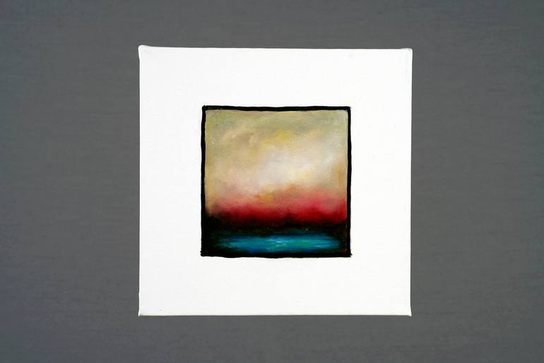 Original Abstract Landscape Painting by Rolf Marriott