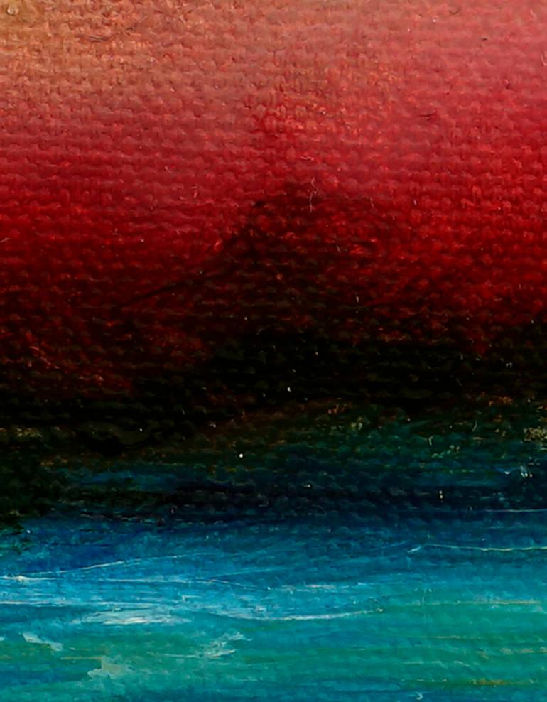 Original Abstract Landscape Painting by Rolf Marriott