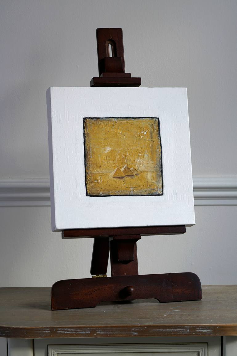 Original Abstract Landscape Painting by Rolf Marriott