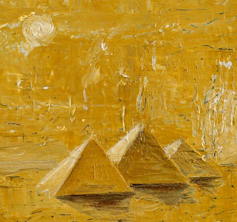 Original Abstract Landscape Painting by Rolf Marriott