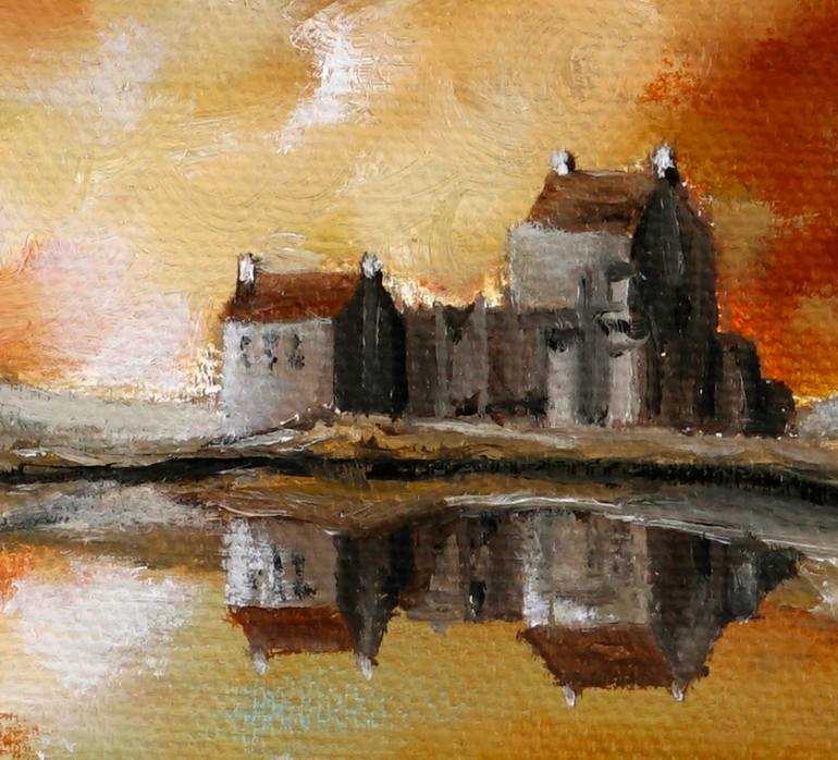 Original Abstract Landscape Painting by Rolf Marriott