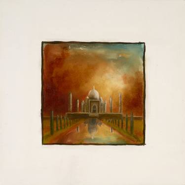 No. 061 Sunset At The Taj Mahal thumb