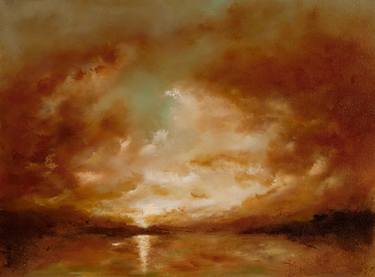 Original Abstract Landscape Paintings by Rolf Marriott