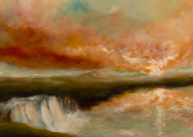 Original Expressionism Landscape Painting by Rolf Marriott