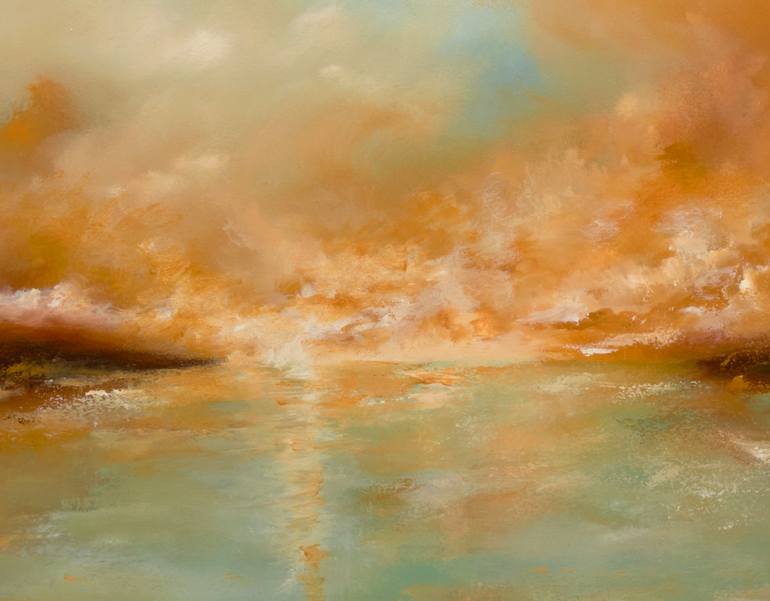 Original Expressionism Landscape Painting by Rolf Marriott