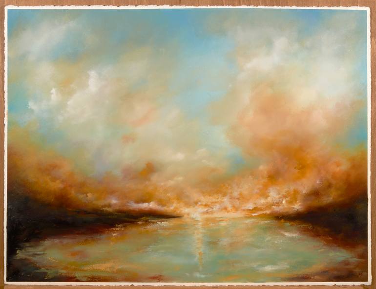 Original Expressionism Landscape Painting by Rolf Marriott