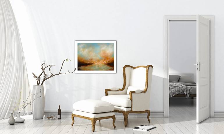 Original Expressionism Landscape Painting by Rolf Marriott