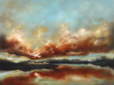 Saatchi Art Artist Rolf Marriott; Paintings, “Sunset Celebration, Isle Of Skye.” #art