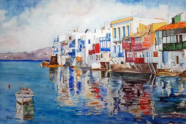 Original Impressionism Seascape Paintings by Zoran Mihajlovic