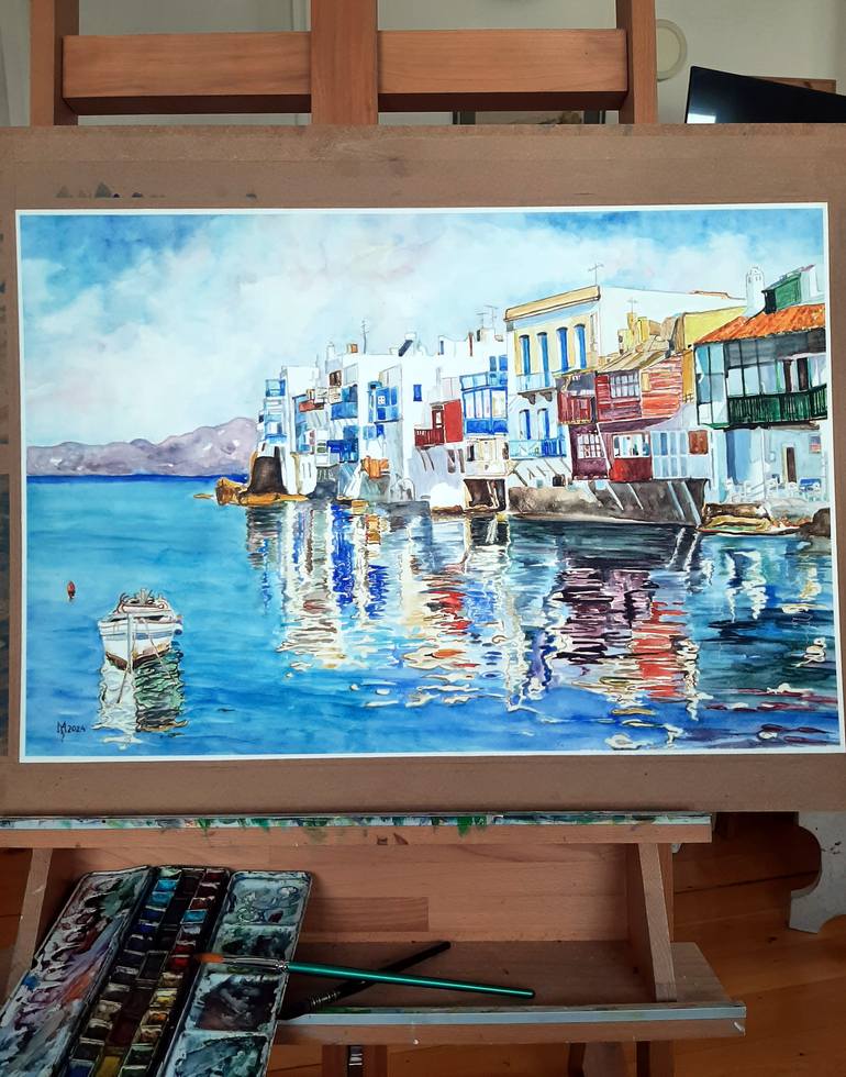 Original Seascape Painting by Zoran Mihajlovic