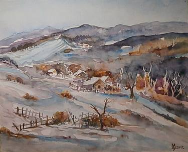 Original Landscape Paintings by Zoran Mihajlovic