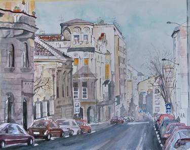 Original Cities Paintings by Zoran Mihajlovic